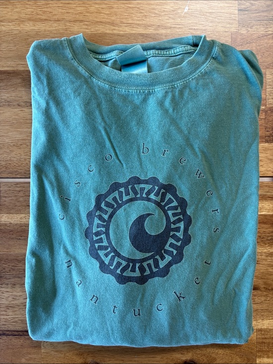 Cisco Brewers Men’s LS T-Shirt - pigment-dyed green